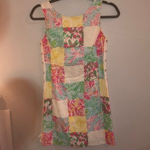 Checkered Pattern Lilly Pulitzer Dress
